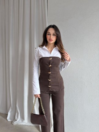 ADEL Denim Takım 8815 - Acı Kahve - 2