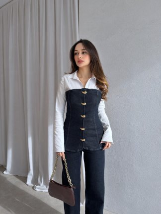 ADEL Denim Takım 8815 - Lacivert - 2