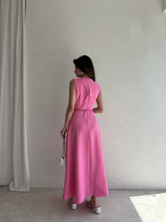 ADMİRE Maxi Elbise 7430 - Pembe - 3