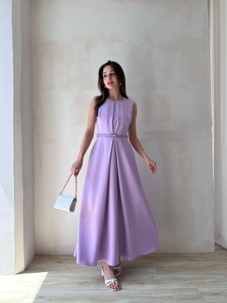 ADMİRE Maxi Elbise 7430 - Lila - 2