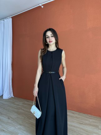 ADMİRE Maxi Elbise 7430 - Siyah 