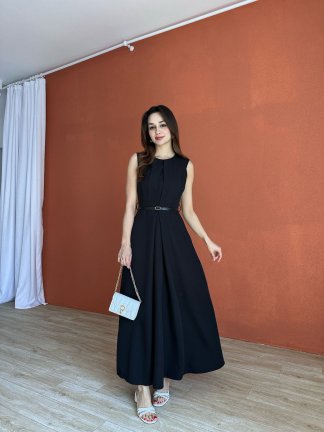 ADMİRE Maxi Elbise 7430 - Siyah - 2