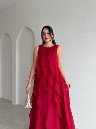 ALDO Maxi Elbise 5641 - Kırmızı - 2