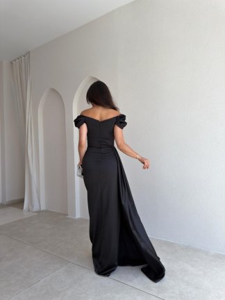 ALGORA Maxi Elbise 3046 - Siyah - 3