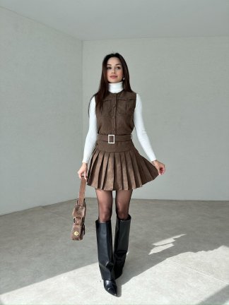 ALLEN Takım 2461 - Kahverengi - 2