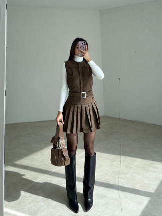 ALLEN Takım 2461 - Kahverengi - 3