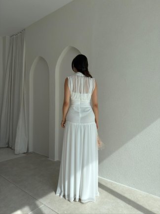 ALVİN Maxi Elbise 2013 - Beyaz - 3