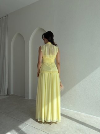 ALVİN Maxi Elbise 2013 - Sarı - 3