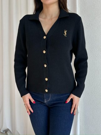 AMORE Triko Hırka 8801 - Siyah - 3