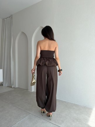 AMY Straplez Takım 8213 - Acı Kahve - 3