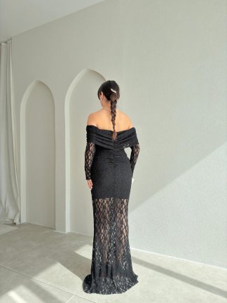 ANDERSON Maxi Elbise 8877 - Siyah - 2