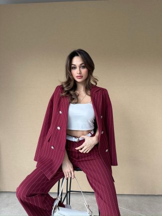 ANNALİSE Takım 2398 - Bordo - 7