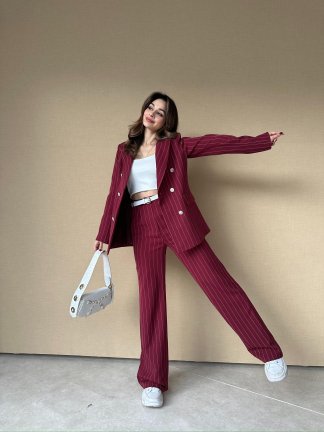 ANNALİSE Takım 2398 - Bordo - 2