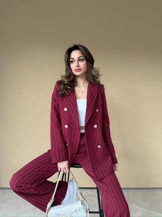 ANNALİSE Takım 2398 - Bordo - 5