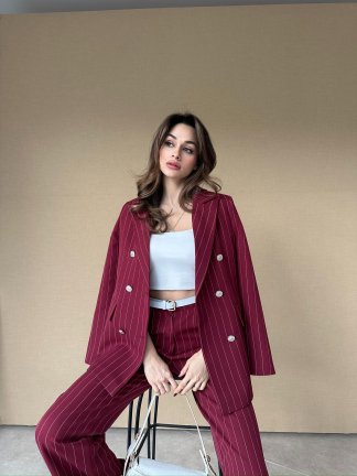 ANNALİSE Takım 2398 - Bordo 