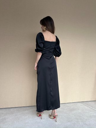 APRES Maxi Elbise 7925 - Siyah - 3