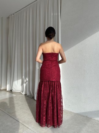 ARDELLE Elbise 8693 - Bordo - 4