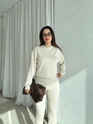 AMANDA Takım 8730 - Krem - 3