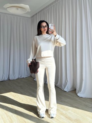AMANDA Takım 8730 - Krem - 1