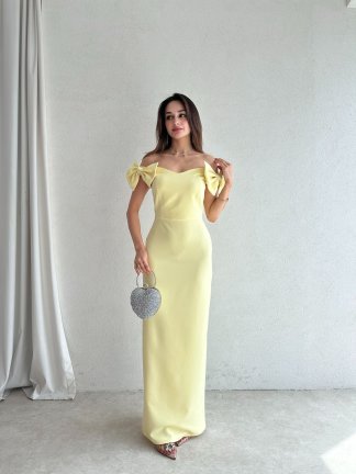 ARMİ Maxi Elbise 5051 - Sarı - 4