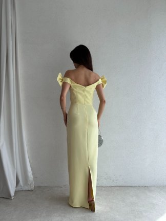 ARMİ Maxi Elbise 5051 - Sarı - 5