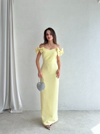 ARMİ Maxi Elbise 5051 - Sarı - 2