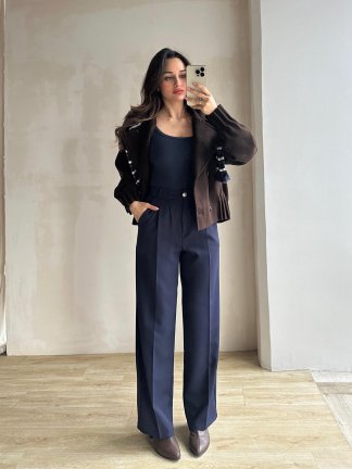 AROA Pantolon 2649 - Lacivert - 2