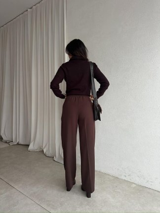 AROA Pantolon 2649 - Acı Kahve - 4