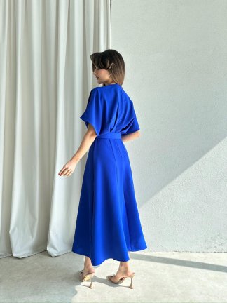 ARTHUR Midi Elbise 2056 - Saks Mavisi - 6