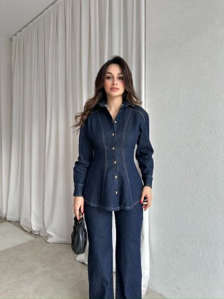 ASPERA Denim Takım 8677 - Lacivert - 2