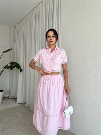 ASTER Takım 8229 - Pembe 