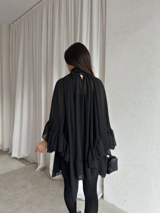 BAHAMA Elbise 8738 - Siyah - 3