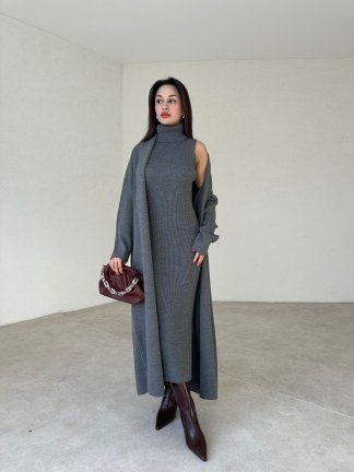 BARNEY Takım 4093 - Gri 