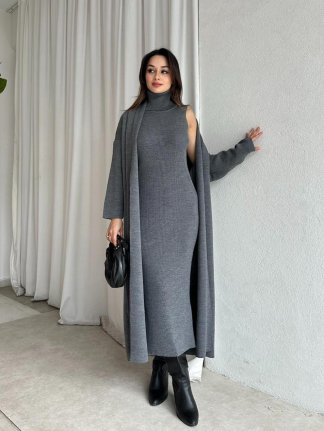 BARNEY Takım 4093 - Gri 