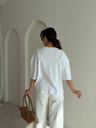 BASEL T-Shirt 8999 - Beyaz - 3