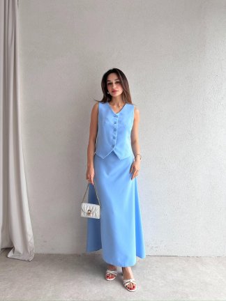 BATESO Takım 6454 - Mavi - 2