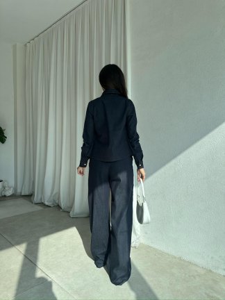BELONG Denim Takım 8656 - Lacivert - 4