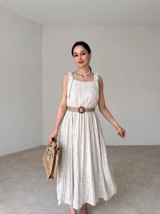 BERONA Midi Elbise 3875 - 3