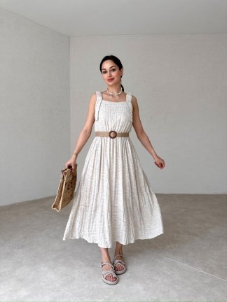 BERONA Midi Elbise 3875 - 1