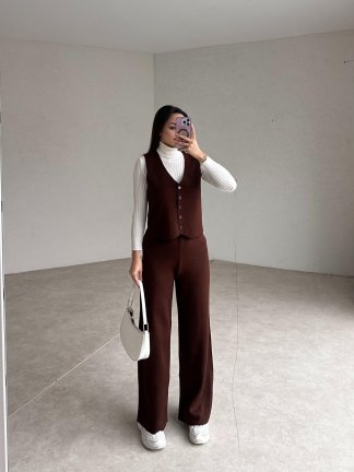 BERTON Takım 1733 - Acı Kahve - 4