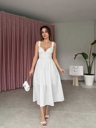 BETHANY Midi Elbise 4777 - 4