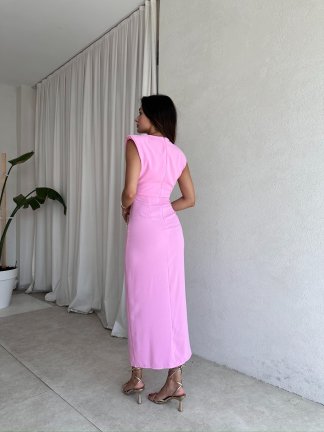 BETTİ Maxi Elbise 8299 - Pembe - 3