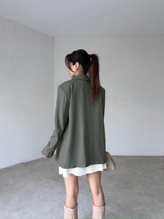 BLOW Ceket 3173 - Haki - 3