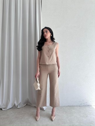 BOBBİE Takım 9863 - Vizon - 2