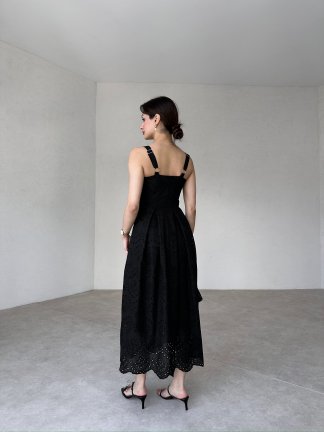BOESE Midi Elbise 8054 - Siyah - 3
