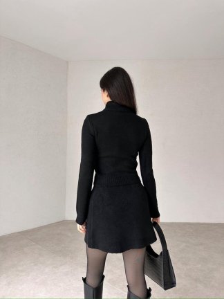 Boğazlı EWALD Takım 3222 - Siyah - 4