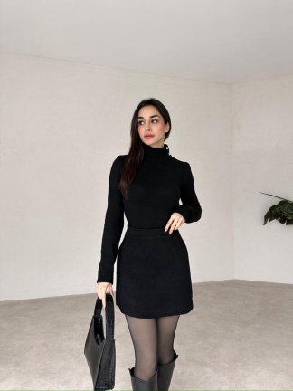 Boğazlı EWALD Takım 3222 - Siyah - 3