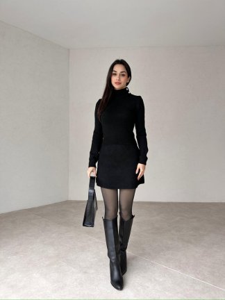 Boğazlı EWALD Takım 3222 - Siyah - 2