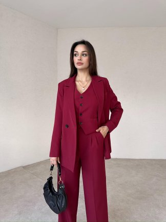 BRİAN Takım 9813 - Bordo 