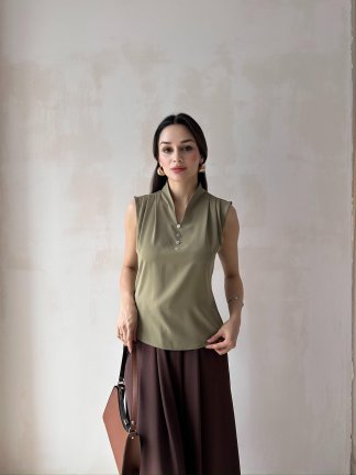 BRİTİSH Bluz 5084 - Haki - 2